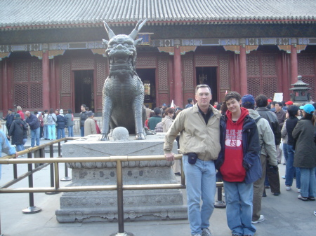 dad and james forbidden city