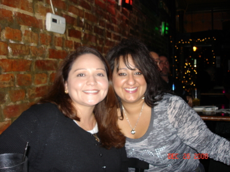 Angelique and I Christmas 2008