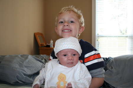 Braden holding Carden '08