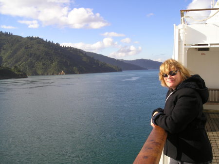 Ferry to South Island, NZ