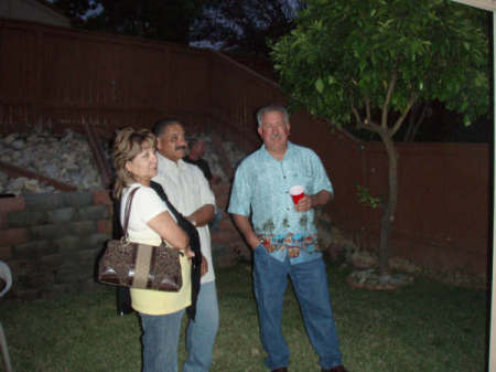 Henry Salas his wife and Mark Christenson