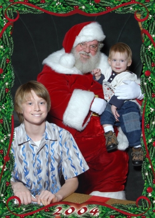 Austin's First Chrismas 2004