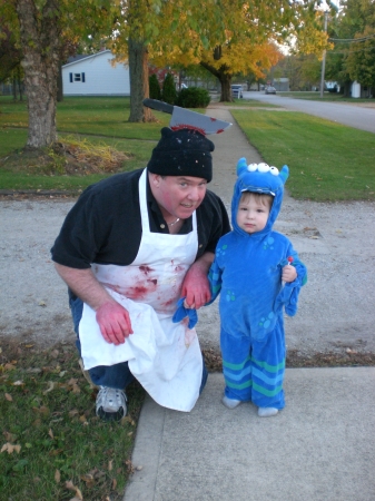 Me and Kammy at Halloween
