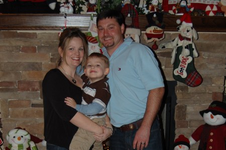 Me with my husband, David and son, Austin