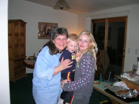 Deb, daughter Kelly, and Grandson Anthony