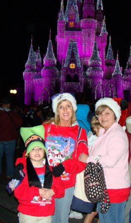 Disney world and Cruise December 2008