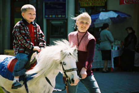 Pony ride, Odessa Ukraine