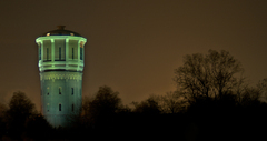 The Westzaan water tower almost 200 years old