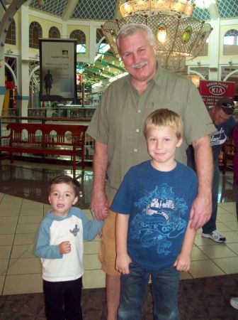 My husband and grandsons