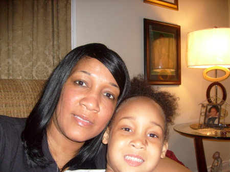 Kayla & Mommy goofing