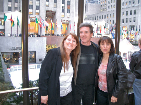 In front of Rockefeller Center