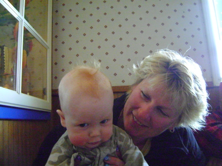 With my Grandson