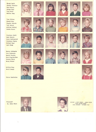 1st grade October 1969