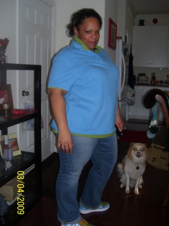 Me in Blue & Green