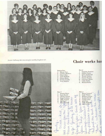 Brandon High Concert Choir 1969