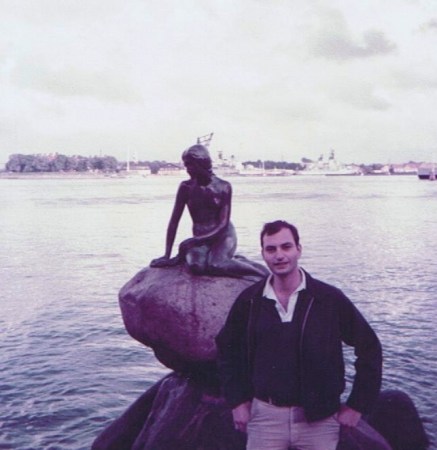 1984, Copenhagen, Little Mermaid watching me.