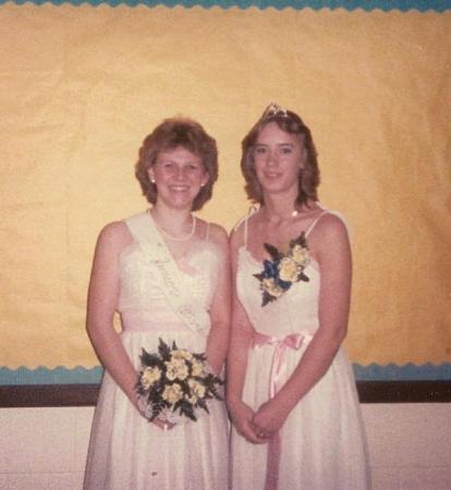 Me and Sissy Homecoming '84