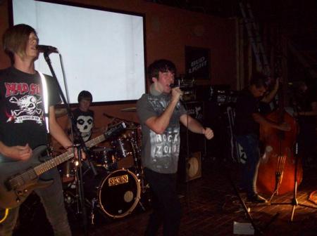 Ryan's band "Rockit Zombies"