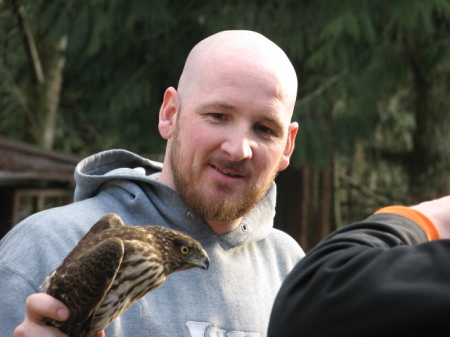 Toby & his bird