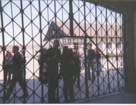 Gate at Dachau Concentration Camp