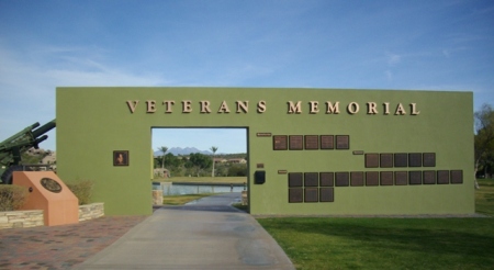 The Veteran's Memorial in Fountain Hills, AZ
