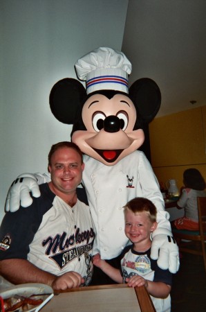 Dad, Zack, and Mickey
