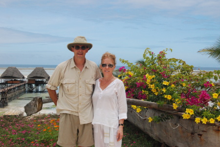 Keri and Michael in Zanzibar