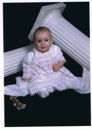 Jordan Olivia at 6 months (my 3rd grandchild)