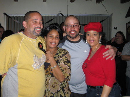 BILLY, LINDA, MARK & TAYNA BOLDEN AT BILLY'S