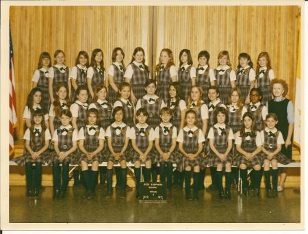 mrs brady's 5th grade class 1970-1971