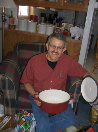 Christmas 2006, hey man, I love to cook.