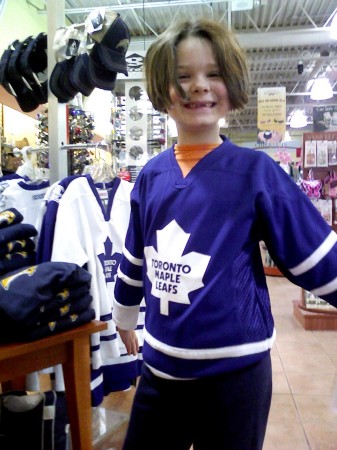 Sarah Tries Out For The Leafs