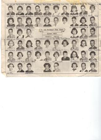 Saint John Berchman Class of 1969 in 2nd Grade