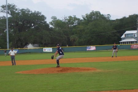 oldest son Tre pitching at state tournament