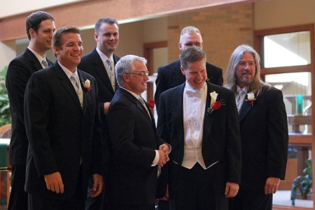 Groomsmen at Heather's Wedding 2