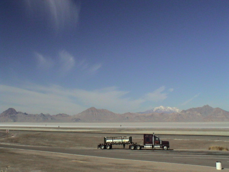 Bonneville salt flats