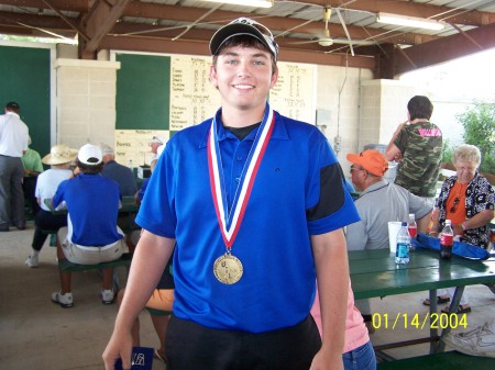 my son Chase winning state in 3A hs golf!
