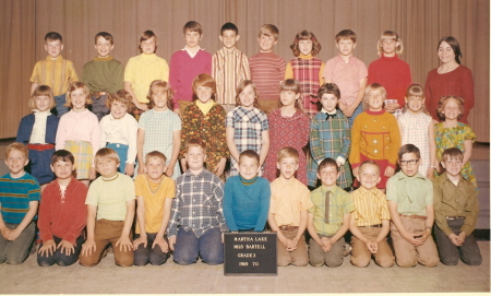 Martha Lake Elementary 1968-69 Gr 2 Mrs Webley