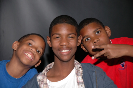 My 3 sons Ellis, Alfred and Myles