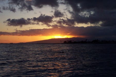 Hawaii sunset