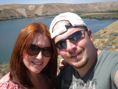 Ben and I in Idaho