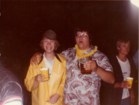 Steve and Dave at a Gub Club party