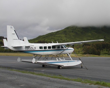 Our float plane un the "Great White North"