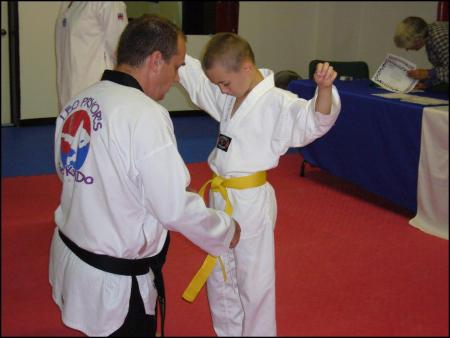 my grandson Bryan 2007 he is blue belt now