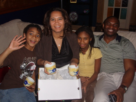 Letina, Anthony and children.