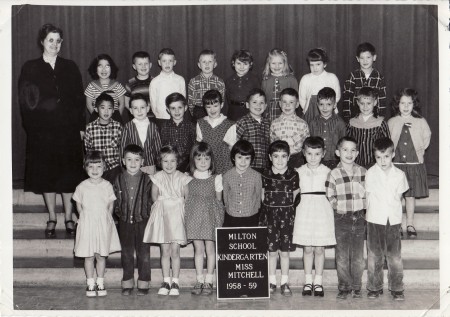 1958-1959 Kindergarten