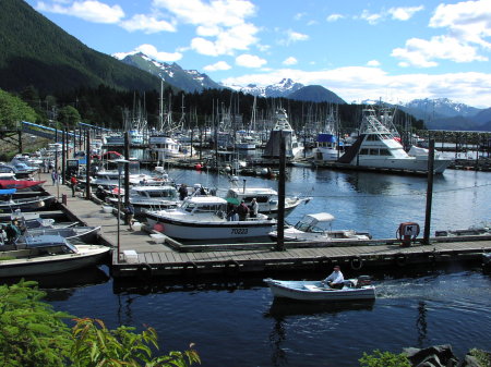 Harbor in Sitka Alaska 2002