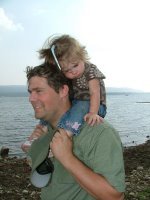 My 3rd son, Craig and his daughter Lilia
