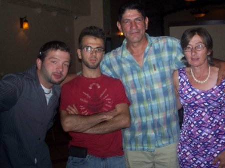 Paul, Bryan, my boyfriend Jose and Me