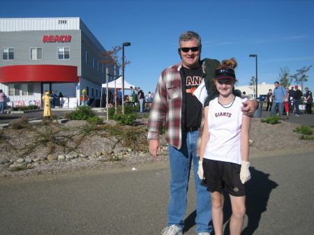 Dad and his little girl